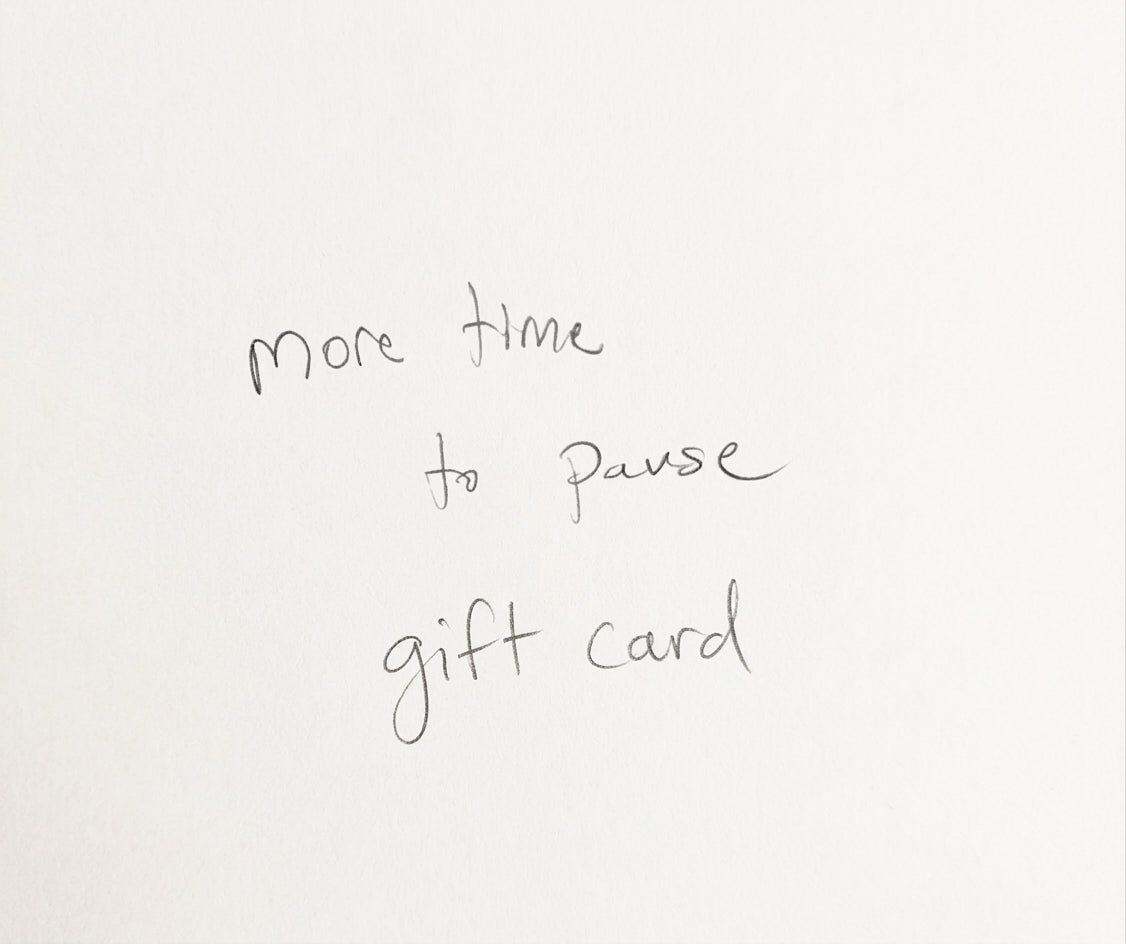 Pauser Giftcard
