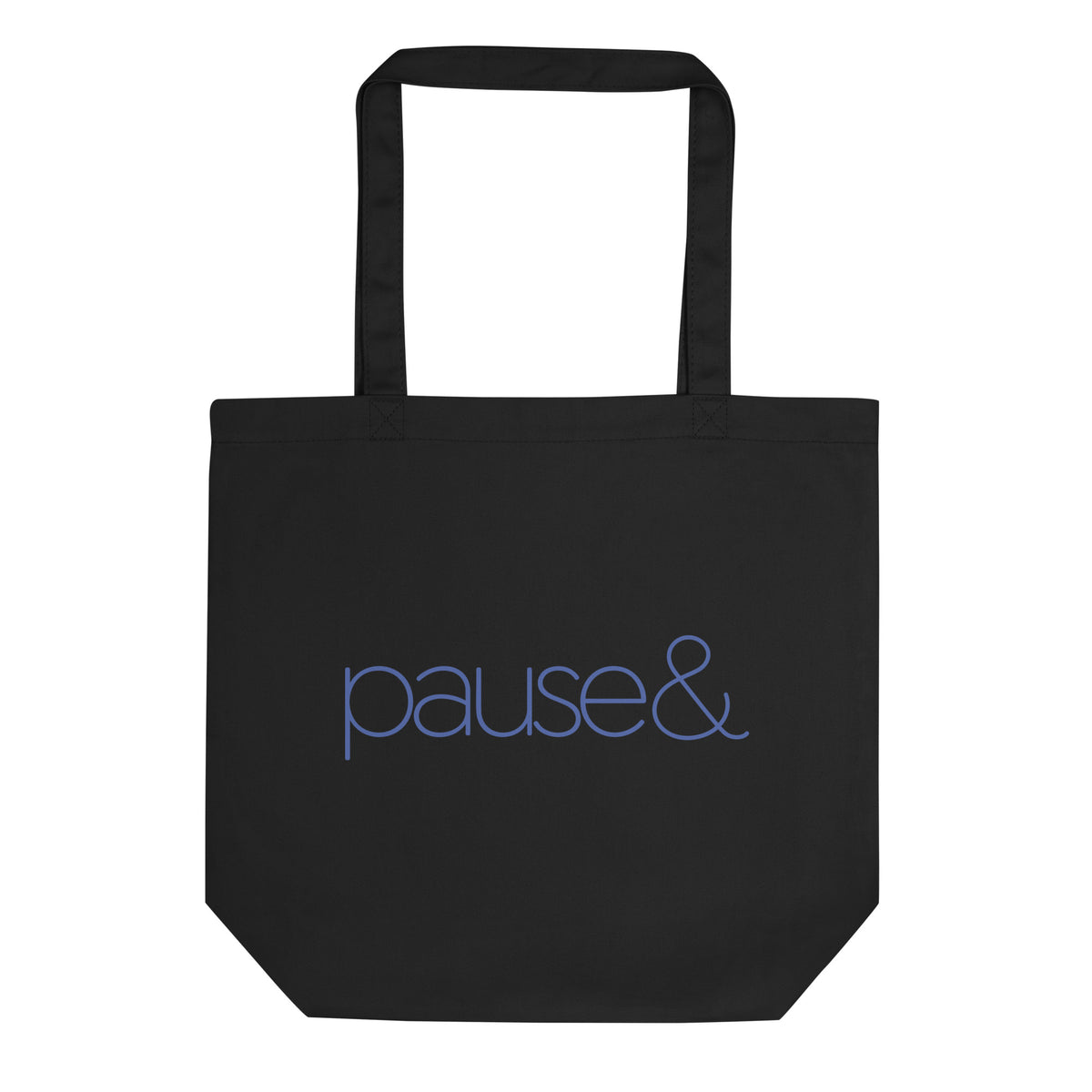 Pause Symbol Purple Eco Tote Bag