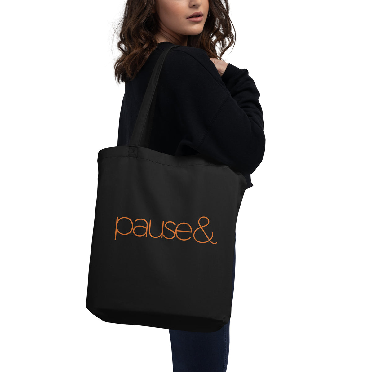 Rewire Orange/Pink Eco Tote Bag