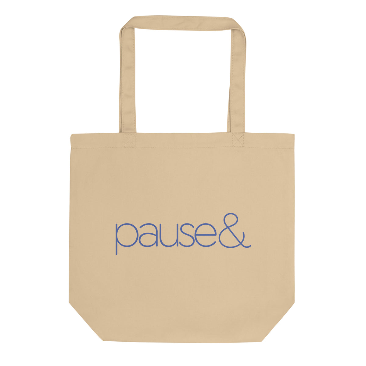 Pause Symbol Purple Eco Tote Bag