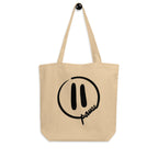 Pause Symbol Black Eco Tote Bag