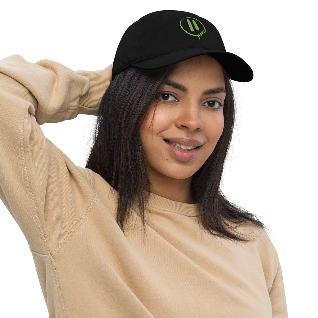 Pause Symbol Green Econscious Dad Hat Classic
