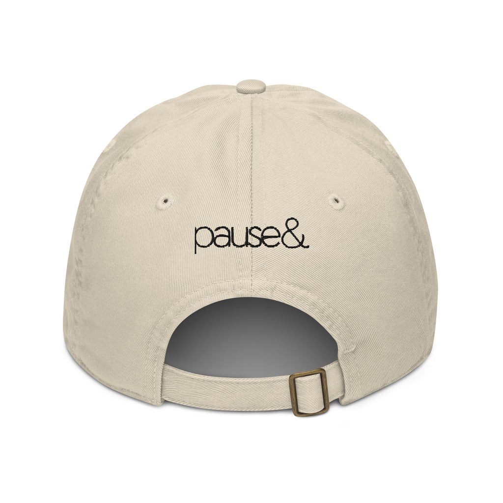 Pause Symbol Black Econscious Circle Dad Hat