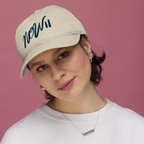 Now Pause Black and Blue Econscious Dad Hat