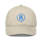 Pause Symbol Blue Econscious Dad Hat Classic