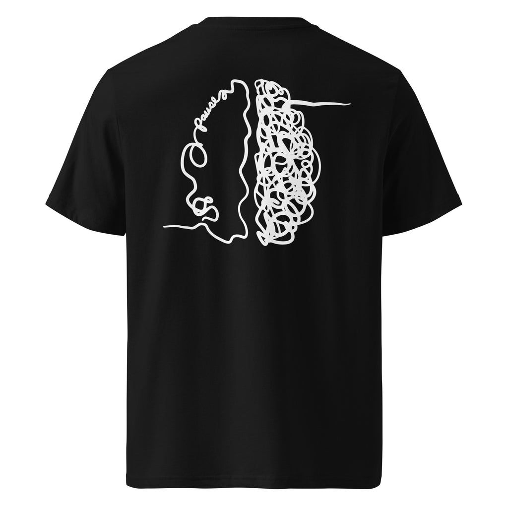 Rewire Duo White Unisex Organic Cotton Tee