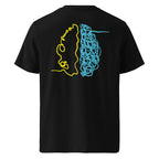 Rewire Duo Yellow/Blue Unisex Organic Cotton Tee
