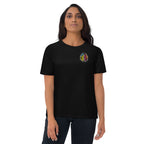 Ready Pause Brain Duo Multicolor Unisex Organic Cotton Tee