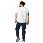 Slow With The Flow Duo Blue/Pink Unisex Organic Cotton Tee