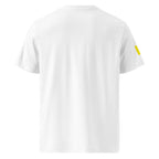 Slow With The Flow Duo Green/Yellow Unisex Organic Cotton Tee
