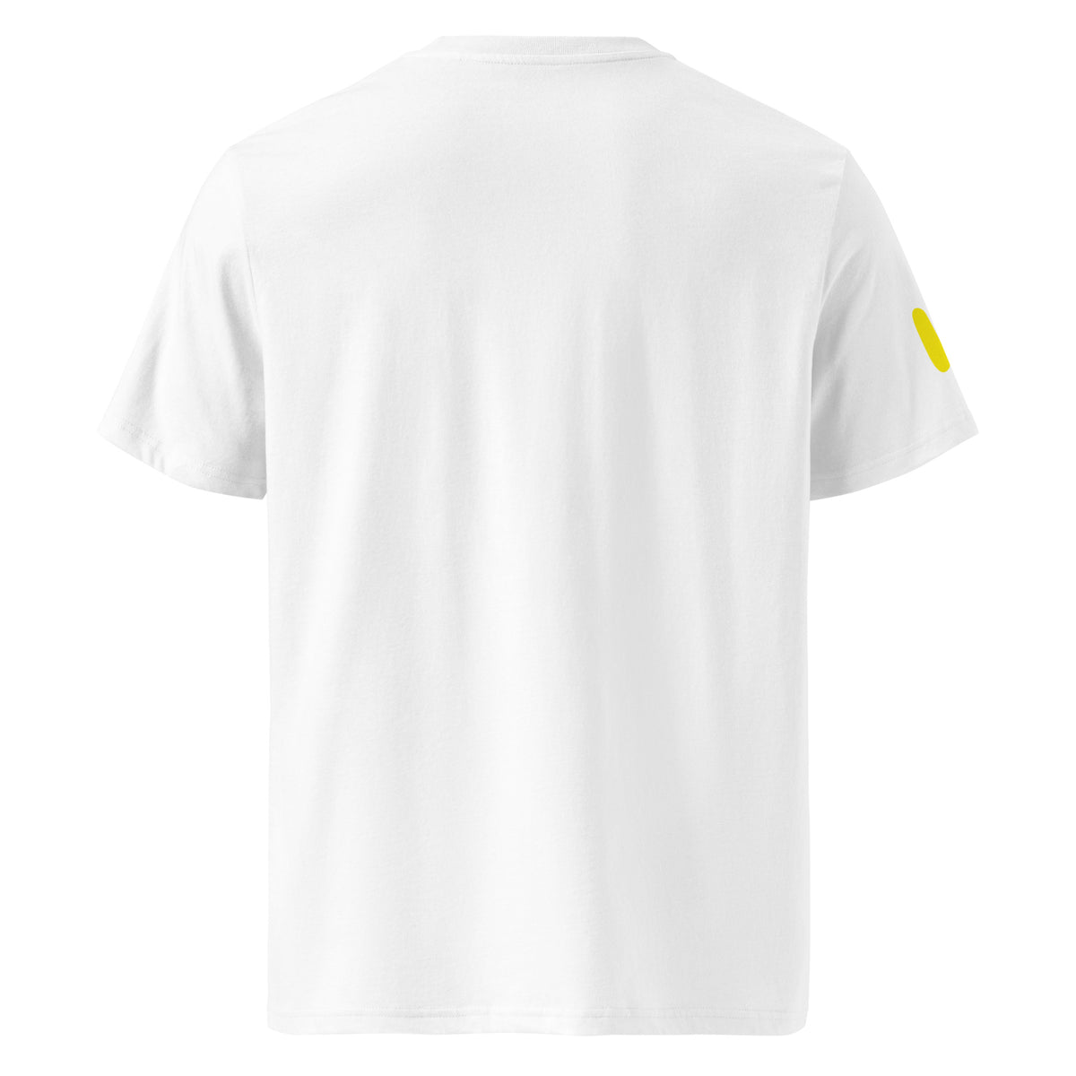 Slow With The Flow Duo Green/Yellow Unisex Organic Cotton Tee