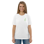 Official Pause Sign Duo Green Unisex Organic Cotton Tee