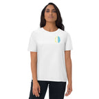 Rewire Duo Yellow/Blue Unisex Organic Cotton Tee